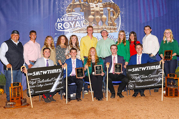 BHC Livestock Judging — Three Contests. Three States. Three Wins.